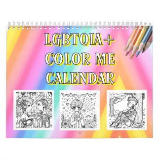 Calendrier Colorie Moi | Pages de coloriage LGBTQIA+