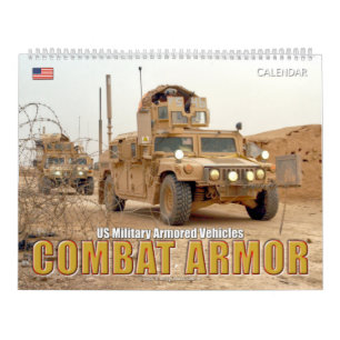 Calendrier COMBAT ARMOR - Véhicules blindés militaires améric