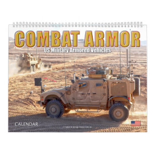 Calendrier COMBAT ARMOR - Véhicules blindés militaires améric