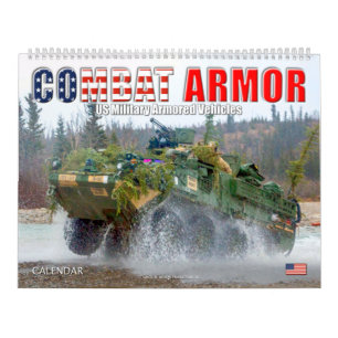 Calendrier COMBAT ARMOR - Véhicules blindés militaires améric
