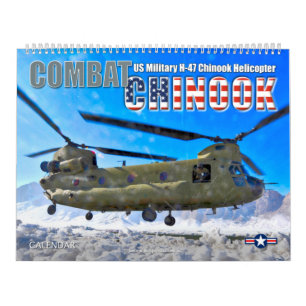 Calendrier COMBAT CHINOOK - CH-47 Chinook