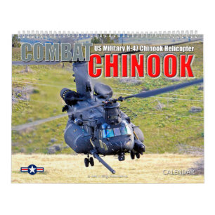Calendrier COMBAT CHINOOK - CH-47 Chinook