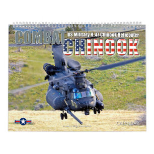 Calendrier COMBAT CHINOOK - CH-47 Chinook