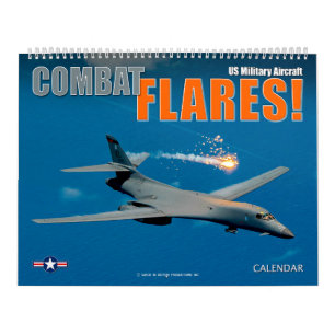 Calendrier COMBAT FLARES ! Aéronefs militaires américains