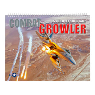 Calendrier COMBAT GROWLER - EA-18G Growler