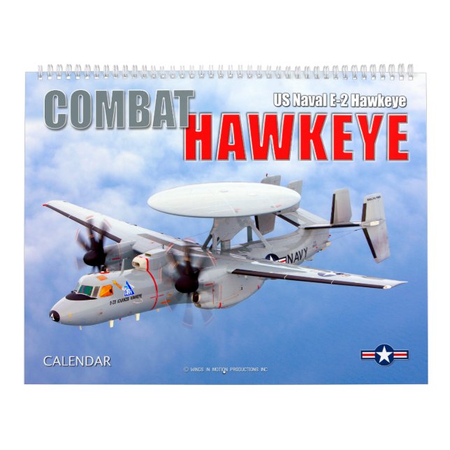 Calendrier COMBAT HAWKEYE - US Naval E-2 Hawkeye (Protection)