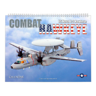 Calendrier COMBAT HAWKEYE - US Naval E-2 Hawkeye