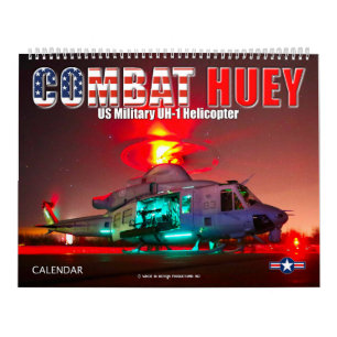 Calendrier COMBAT HUEY - hélicoptère UH-1