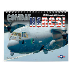 Calendrier COMBATEZ LES HERCULES ! - C-130 Hercules de l'armé