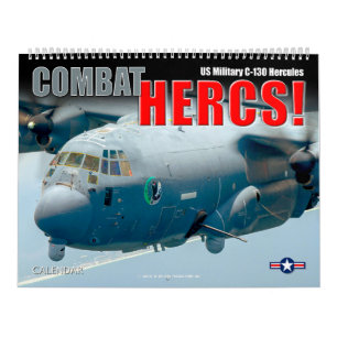 Calendrier COMBATEZ LES HERCULES ! - C-130 Hercules de l'armé