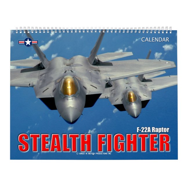 Calendrier COMBATTRE DE LA STEALTH - Raptor F-22A (Protection)