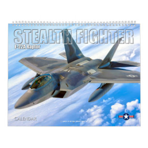 Calendrier COMBATTRE DE LA STEALTH - Raptor F-22A