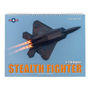 Calendrier COMBATTRE DE LA STEALTH - Raptor F-22A