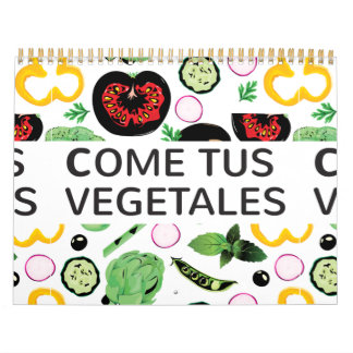 Calendrier Come tus vegetales | Eat your vegetables
