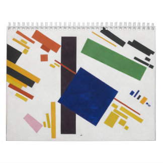 Calendrier Composition en Suprematist par Kazimir Malevich