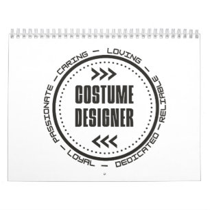 Calendrier Concepteur de costumes Extraordinaires