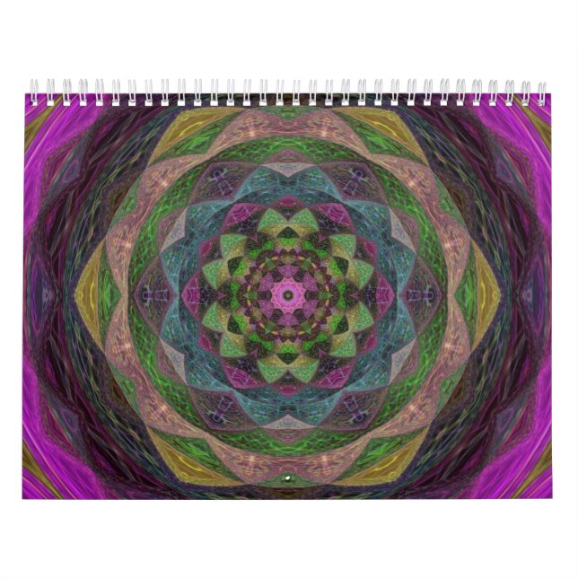 Calendrier conception mandala (Protection)