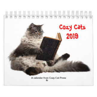 Calendrier confortable 2019 de chats