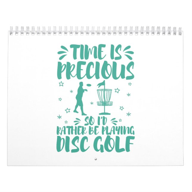 Calendrier Cool Drôle Je préfère jouer à Disc Golf (Protection)