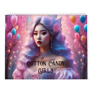 Calendrier Cotton Candy Girls par Ivy and Bat Fine Art