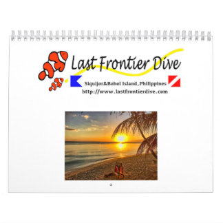 Calendrier Coucher de soleil de Siquijor Taille S-L