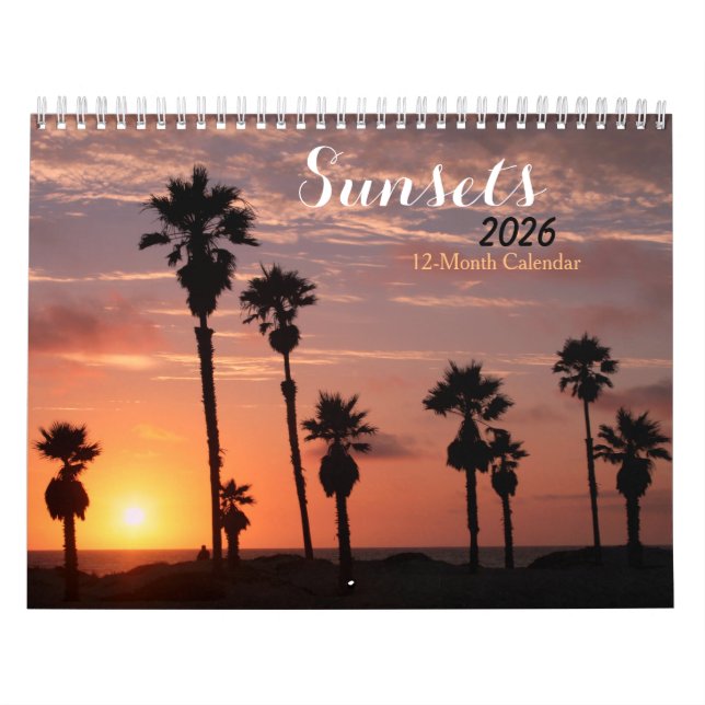 Calendrier Couchers de soleil 2025 (Protection)