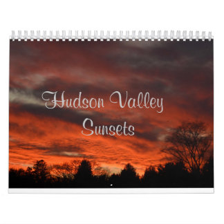 Calendrier Couchers de soleil de la vallée d'Hudson