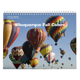 Calendrier Couleurs d'automne d'Albuquerque