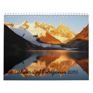 Calendrier Couleurs du Patagonia 2010