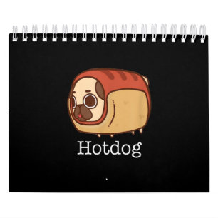Calendrier Coup de chien Joli Amoureux des chiens Carlin