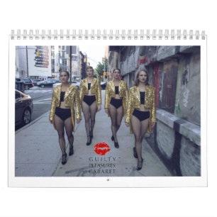Calendrier coupable de cabaret de 2018 plaisirs