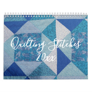 Calendrier Couverture de quilt modifiable Photographie sur to