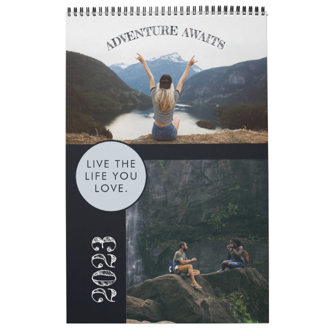 Calendrier Créer votre propre photo Amis Voyage (Protection)