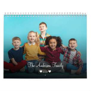 Calendrier créez votre propre collection photo personnalisée