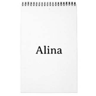 Calendrier Créez votre propre page simple 11" x 7" petit noir