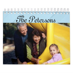 Calendrier Créez Votre Propre Photographie de Famille Amusant