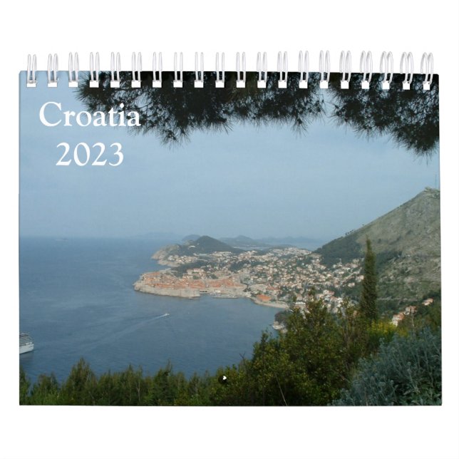 Calendrier Croatie 2023 (Protection)