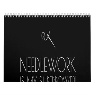 Calendrier Crochet Lover  Crochet Need Is My Superpower