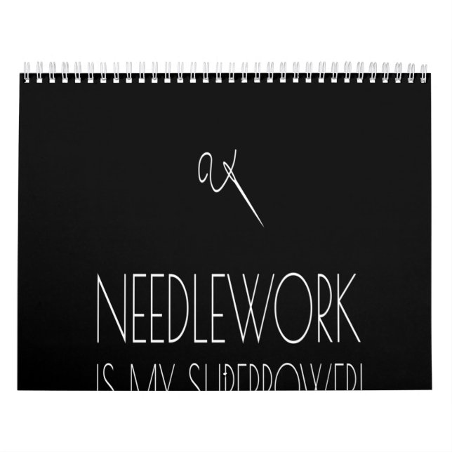Calendrier Crochet Lover| Crochet Need Is My Superpower (Protection)