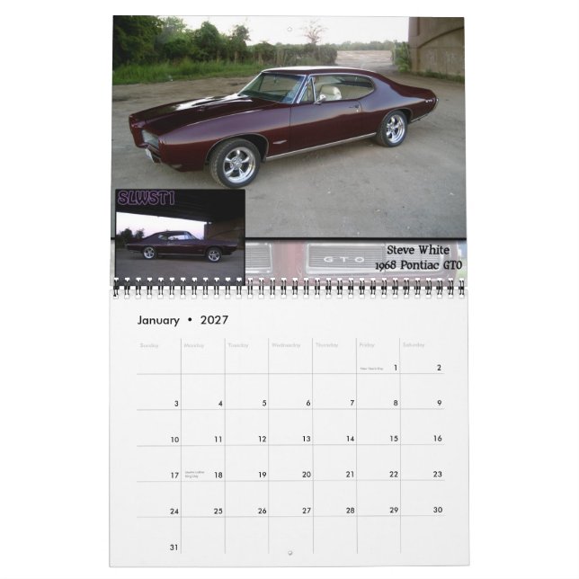 CALENDRIER CSS #3 (Jan 2027)