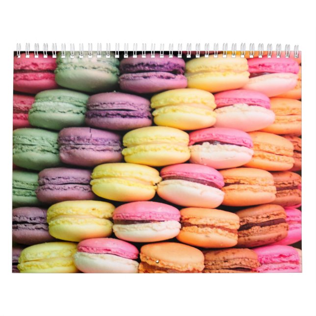 Calendrier Cute French Macaron Cookies (Protection)