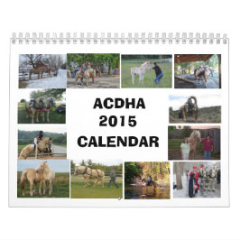 Calendrier d'ACDHA 2015