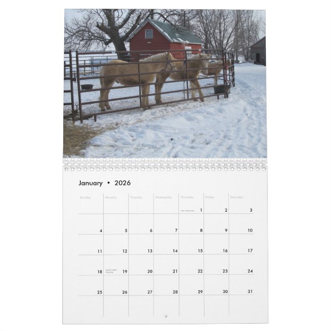 Calendrier d'ACDHA 2015 (Jan 2026)