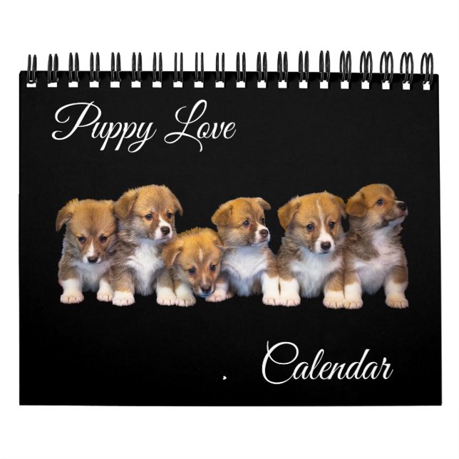 Calendrier d'amour de chiots de petite taille (Protection)