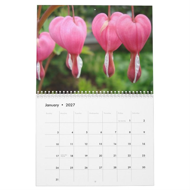 Calendrier d'ange (Jan 2027)