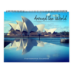 Calendrier dans le monde entier 2027 (avec lieux) grand