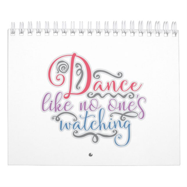 Calendrier Danses amusantes comme personne ne regarde les our (Protection)