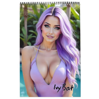 Calendrier d'art à collectionner Ivy Bat Maillot d