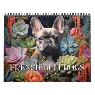 Calendrier d'art Bouledogue Français 2027