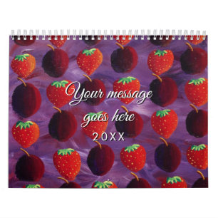 Calendrier d'art culinaire 2020 par Julie Nicholls